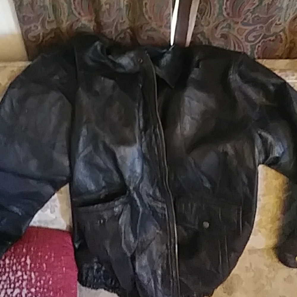 Leather jacket